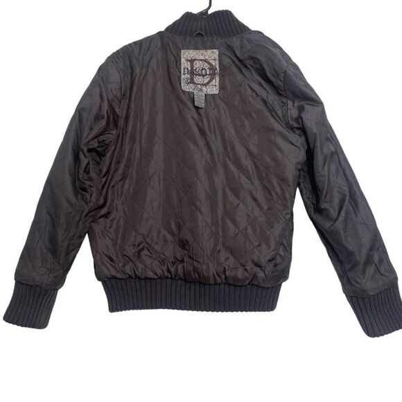 Dakota | Vintage Men's Brown Zip and Button Jacket with Pockets Size Large. - Picture 10 of 16